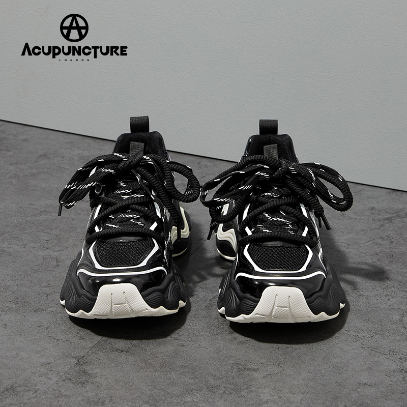 ACUPUNCTURE/爱克佩特圈A新款原创个性潮鞋运动老爹鞋厚底休闲男 - 图2