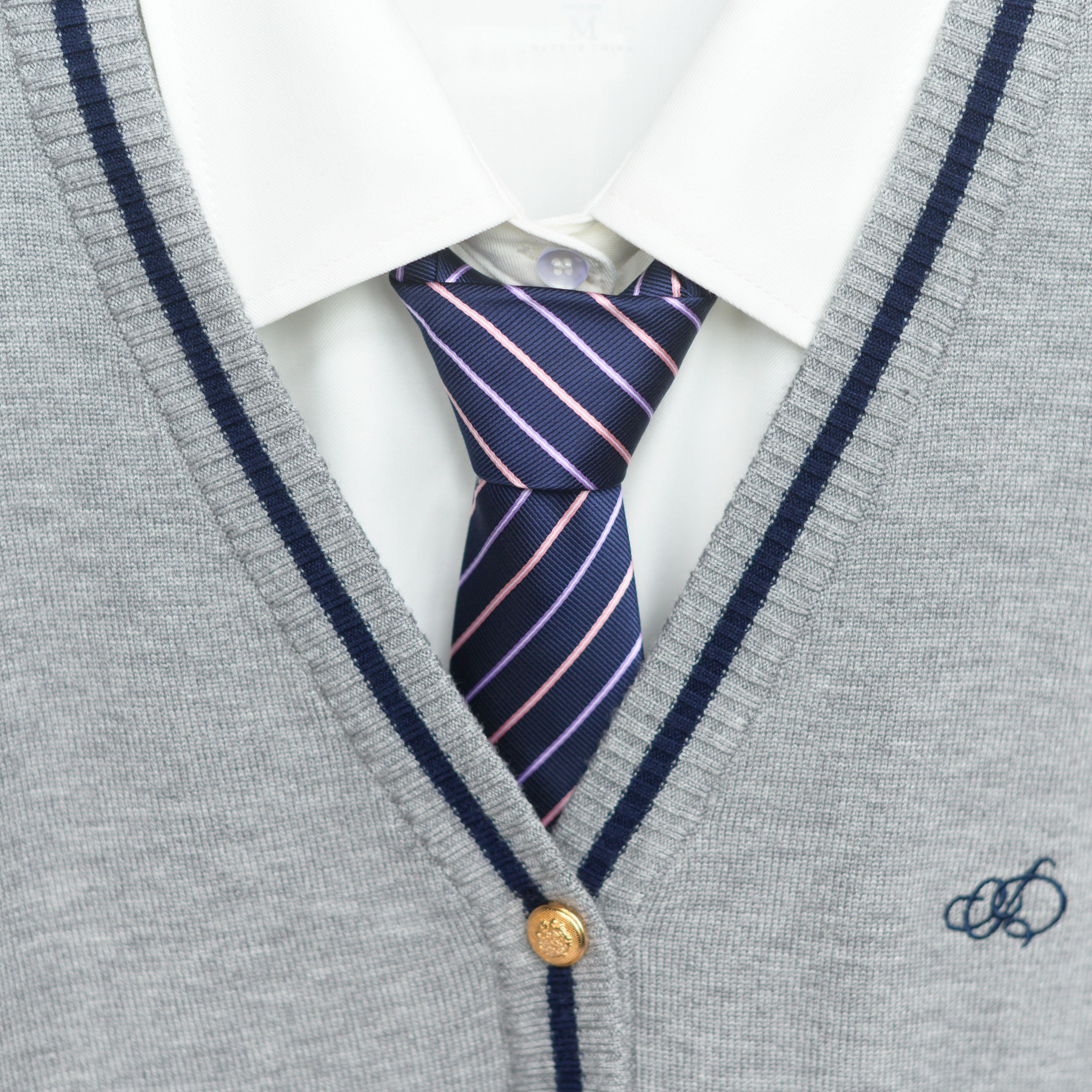 阿车家的大码jk西服衬衫搭配手打领带学院风日系条纹领带女,淘宝优惠券,粉丝福利购,淘宝优惠卷