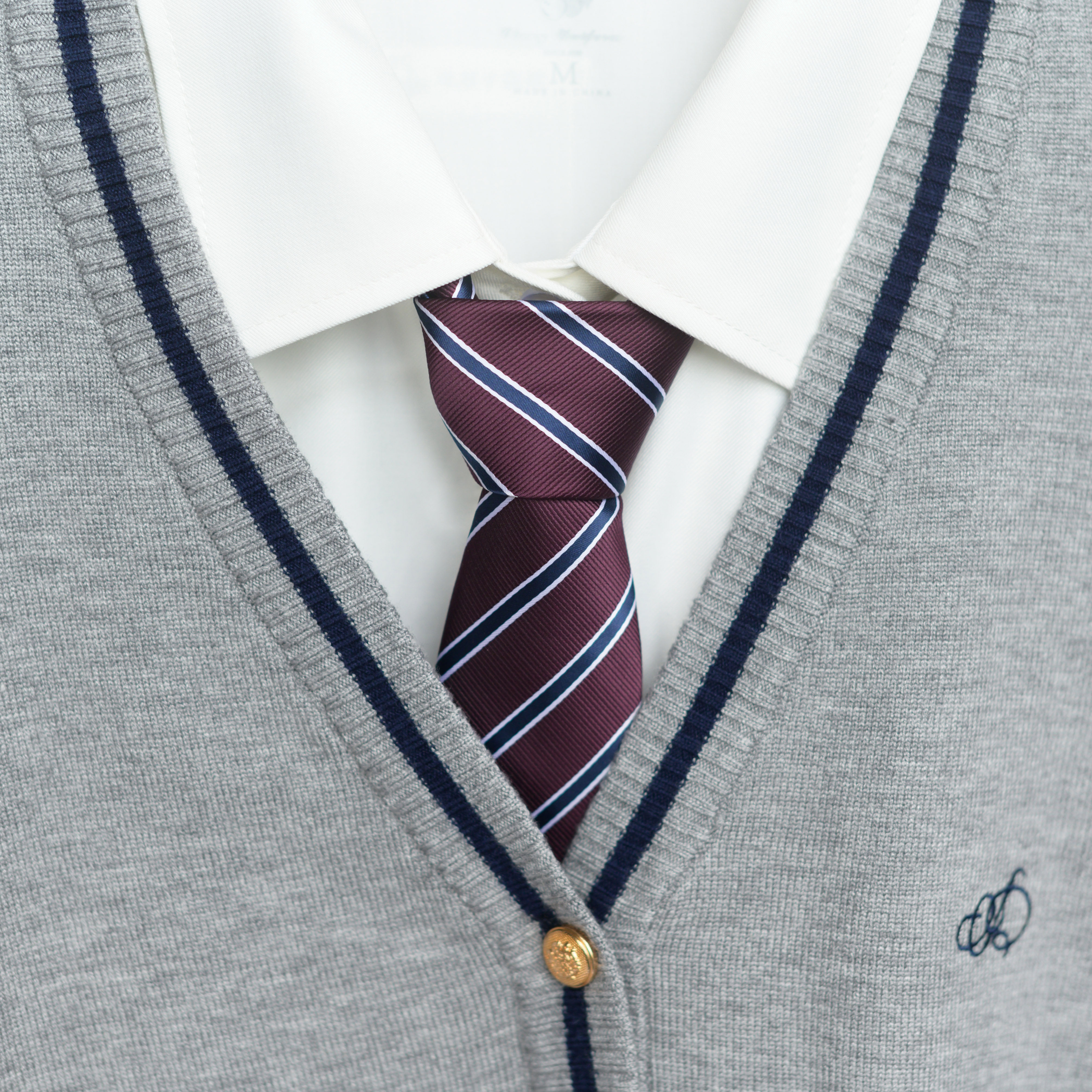 阿车家的大码jk西服衬衫搭配手打领带学院风日系条纹领带女,淘宝优惠券,粉丝福利购,淘宝优惠卷