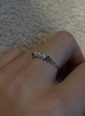 小众设计韩系简约食指戒轻奢高级