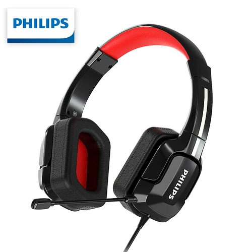 Philips GH301 Head Mindated E-Sports Game Game Cable Desktop Computer Hearset с 2-в-1-курицей Special