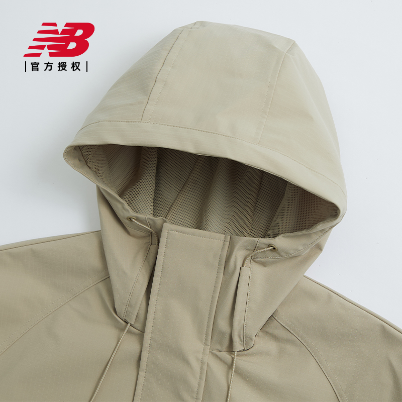 New Balance NB官方正品24男款复古百搭梭织外套AMJ41328 - 图3