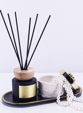 样板间装饰品摆件卫生间香薰托盘