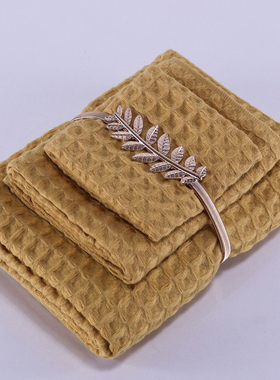 样板房装饰摆件毛巾浴巾组合套装