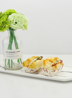 样板间厨房摆件仿真蔬菜面包装饰