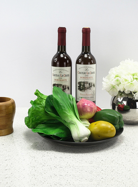 厨房台面摆件样板间锅具套装摆设