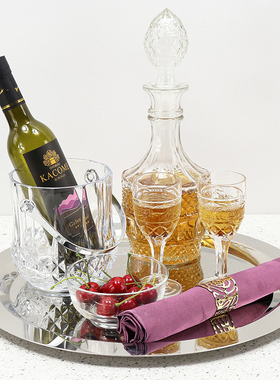 样板房餐厅岛台摆件餐边柜装饰品