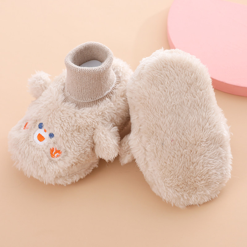 婴儿鞋袜秋冬款新年袜鞋宝宝大红喜庆鞋软底加绒6-12个月初生鞋,淘宝优惠券,粉丝福利购,淘宝优惠卷