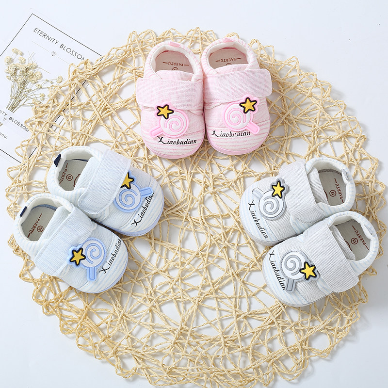 婴儿鞋3-12个月到1岁学步鞋春秋款单鞋加厚男女宝宝软底鞋子新生