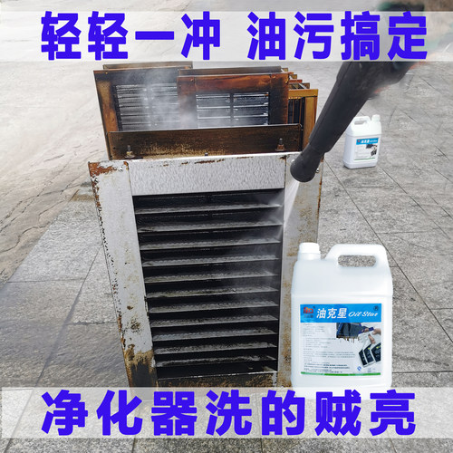 巴比酷油烟净化器电场专用清洗剂无烟净化车清洗机烧烤炉清洗液 - 图1