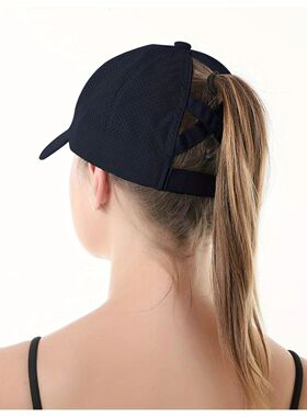 1pc Quick Drying Cap, Breathable Cap, Baseball Cap, Back Str