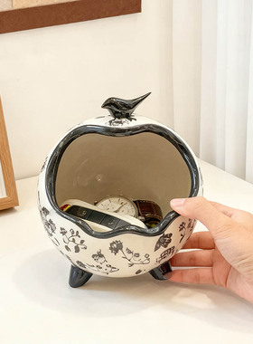 入户门玄关放钥匙收纳摆件