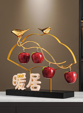 中式事事如意摆件暖居装饰品