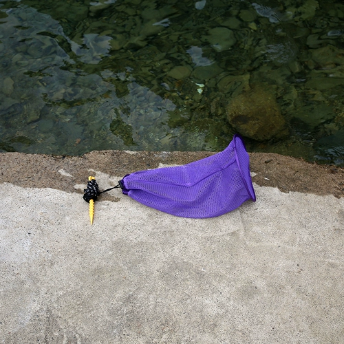 Портативное складное зерно пшеница Небольшой рыбная охрана сгущенная резиновая покрываем