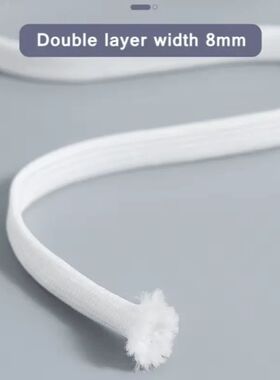 1 Pair Black White Shoe Laces Flat Double Woven Anti-Slip Po