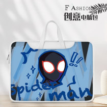 Spider-Man laptops bag hand men and women apply Apple macbook15 points 6 inches Little New air13 3 Huawei matebook Lenovo games Benben pro15 