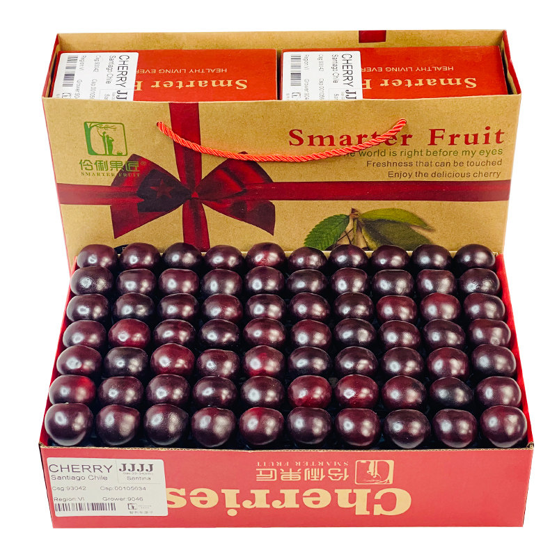 智利黑车厘子2斤4J礼盒装特大果精选桑提娜新鲜水果大樱桃送礼,淘宝优惠券,粉丝福利购,淘宝优惠卷
