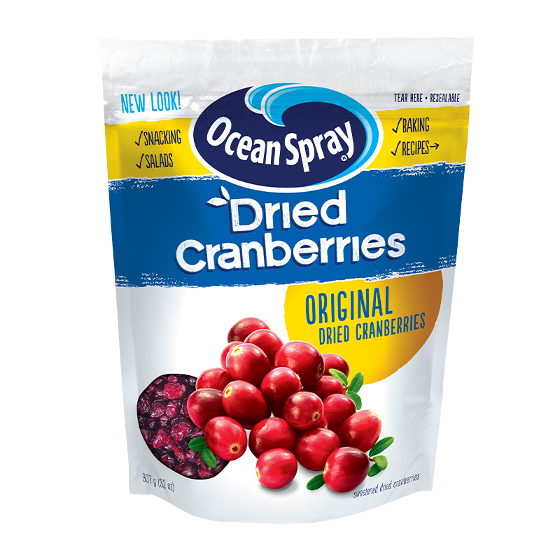 进口OceanSpray优鲜沛蔓越莓干糕点烘培材料专用即食果干零食批发