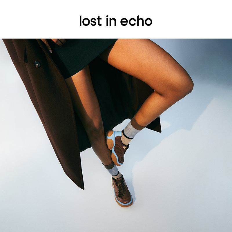 lost in echo2024春夏新品复古扭转鞋面网布厚底银色休闲运动鞋女 - 图1