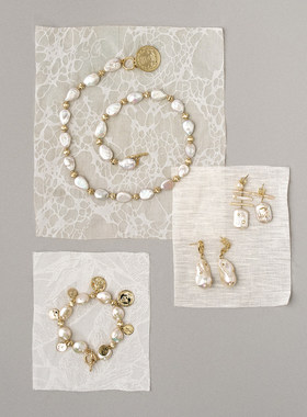 lostinecho巴洛克珍珠手链