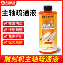 Fire Speed Electromechanical Spindle Dredging Liquid Engraving Machine Spindle Waterways Clogging Cleaning Agents Page Descaling Agents Engraving Machine Accessories