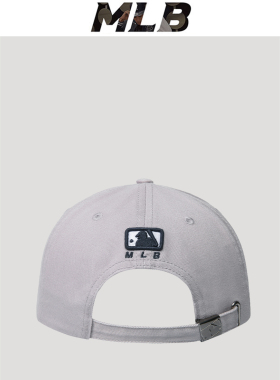 MLB男女通用灰色遮阳鸭舌帽