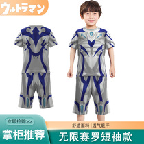 Unlimited Racing Rottmann Clothes Children Cartoon Summer Clothing T-shirt Boy Cartoon Boy Speed Dry Short Sleeve Pants Suit