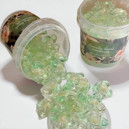 洗衣凝珠山茶花五合一浓缩洗衣液洗衣球速溶香氛持久留香去污渍 - 图3