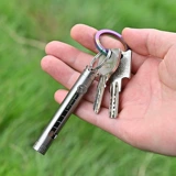 Снаряжение, металлический маленький острый брелок, дорожный портативный складной нож