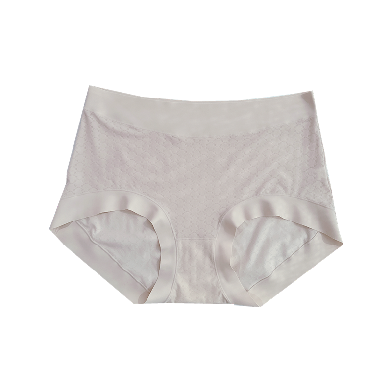 大码中腰内裤女柔软高弹包臀无痕透气蚕丝裆胖MM短裤3034,淘宝优惠券,粉丝福利购,淘宝优惠卷