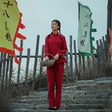 Производительные костюмы Jiuer, такая же одежда Jiuer, танцевальная одежда с красной сорго, сельская палата, драма, кино и телевизионные костюмы