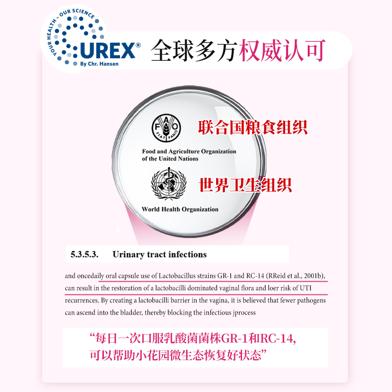 奇美研女性益生菌蔓越莓益生菌守护女性秘密花园冻干粉400亿活菌