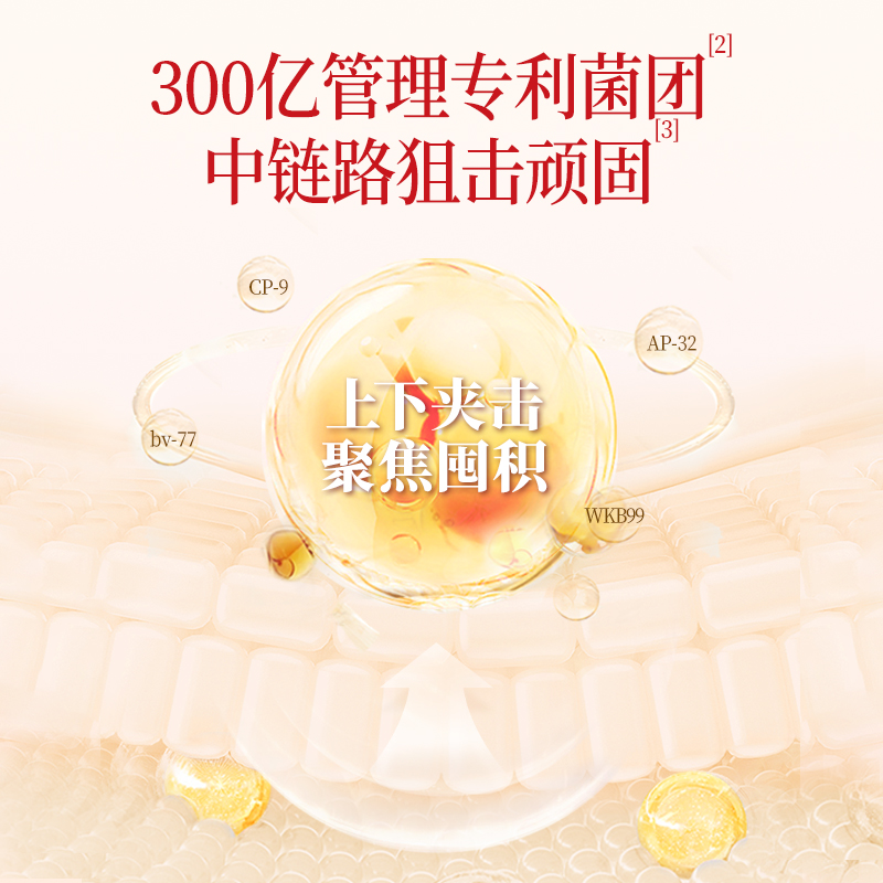 奇美研静燃素益生菌冻干粉男女性身材体重数字管理明星菌提代谢