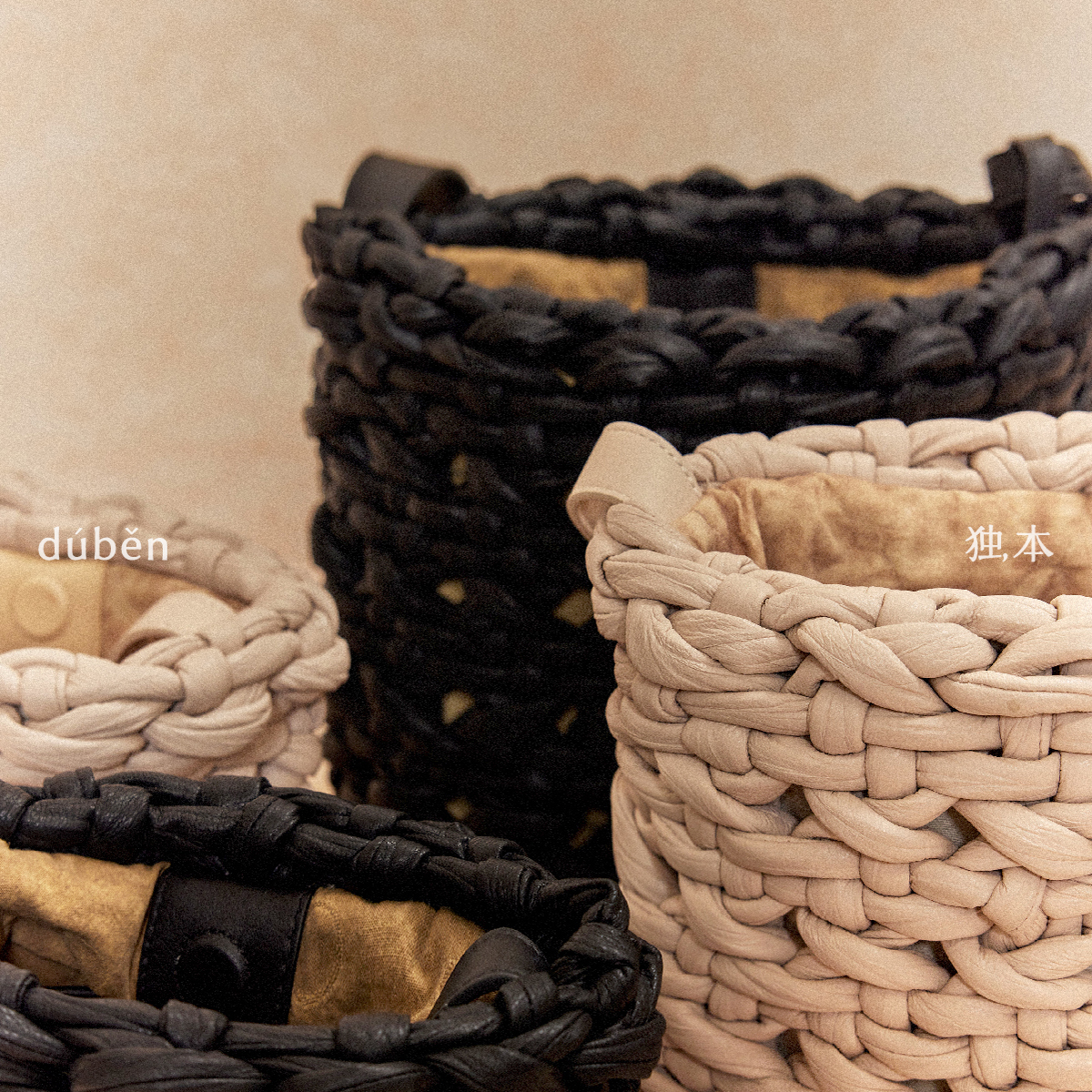 独本duben非遗系列｜蝈蝈笼大号日常休闲腋下手提水桶包 - 图3