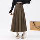 Gray skirt for women 2024 spring and autumn summer new style
