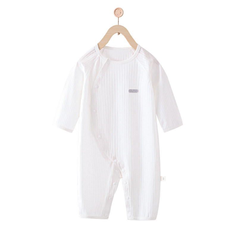 Cute moose diagonally opened snap-button air-conditioned clothes for spring and summer