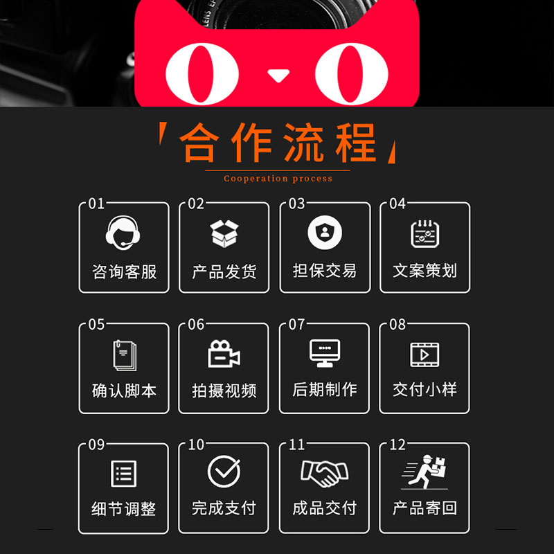 短视频制作产品淘宝主图专业拍摄后期配音服务策划剪辑电商微剧情-图0