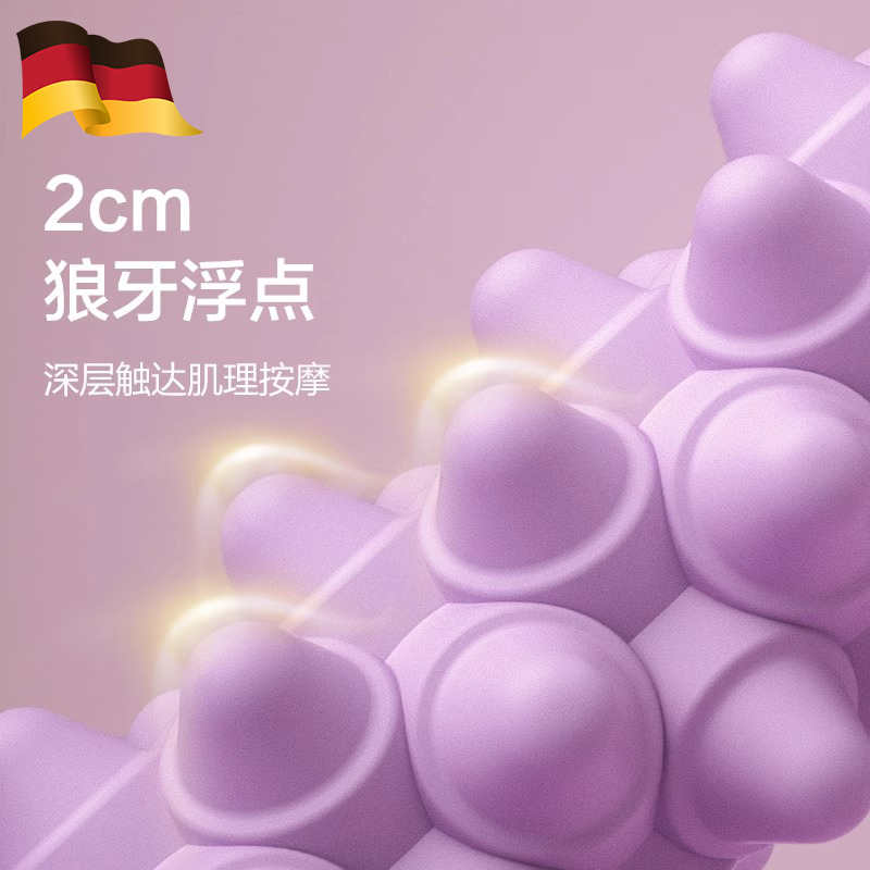 泡沫轴专业按摩滚轴滚腿筋膜棒滚轮腿部肌肉放松按摩器瑜伽狼牙棒,淘宝优惠券,粉丝福利购,淘宝优惠卷