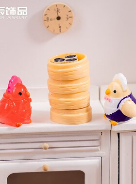 微景观创意夜光厨师鸟造景摆件