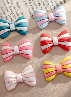 卡通新款领结奶油胶装饰品摆件