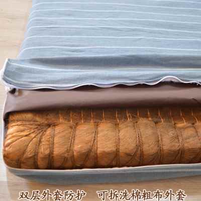 山童床榈折手胶1.5制棕米垫垫然叠棕床棕无棕硬垫工定儿纯天1.8-图0