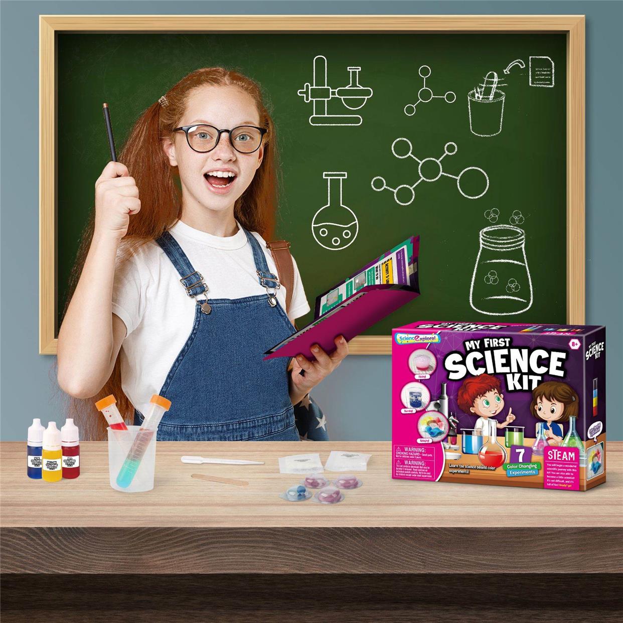 Kids Science Experiment Kit STEM Toys for Learning Toolkit - 图0