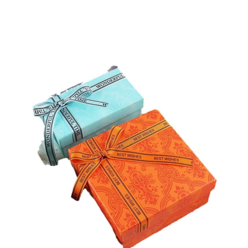 礼物盒空盒子小号复古网红蝴蝶结天地盖口红香水礼品盒饰品包装盒,淘宝优惠券,粉丝福利购,淘宝优惠卷