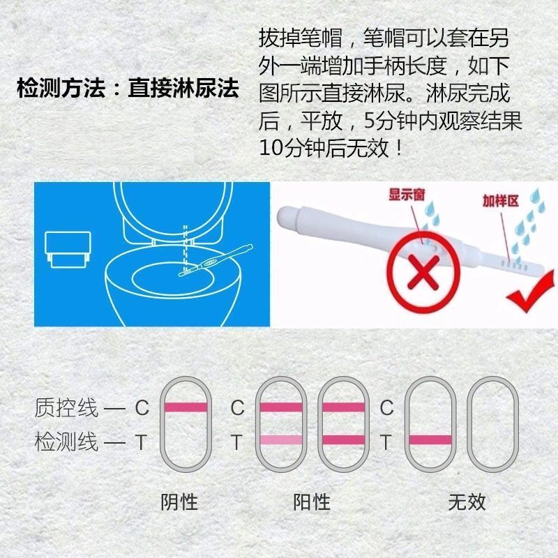 户易生早早孕检测试纸（笔型）2人份 - 图2