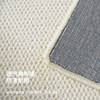 Cream style bedroom carpet solid color bedside blanket can be spread all over