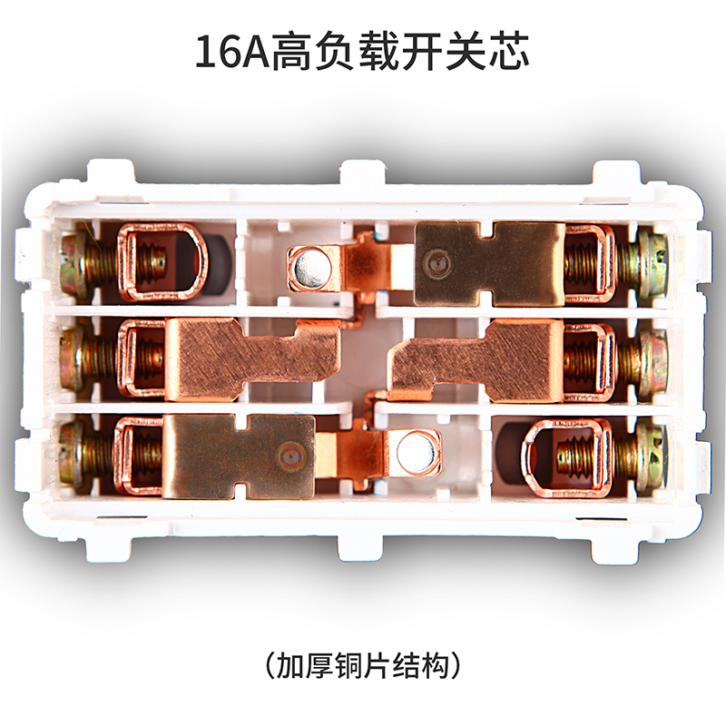 固帝A8墙壁开关插座家用面板深灰色空调一开双控五孔电源86型gudi-图1