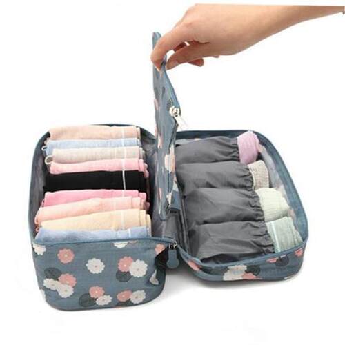 g Bra Organizer Girl Personal Items Pouch Travel Accessories-图0