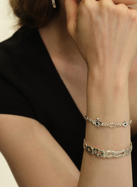 OINICIO金色手镯圣诞送女友礼物