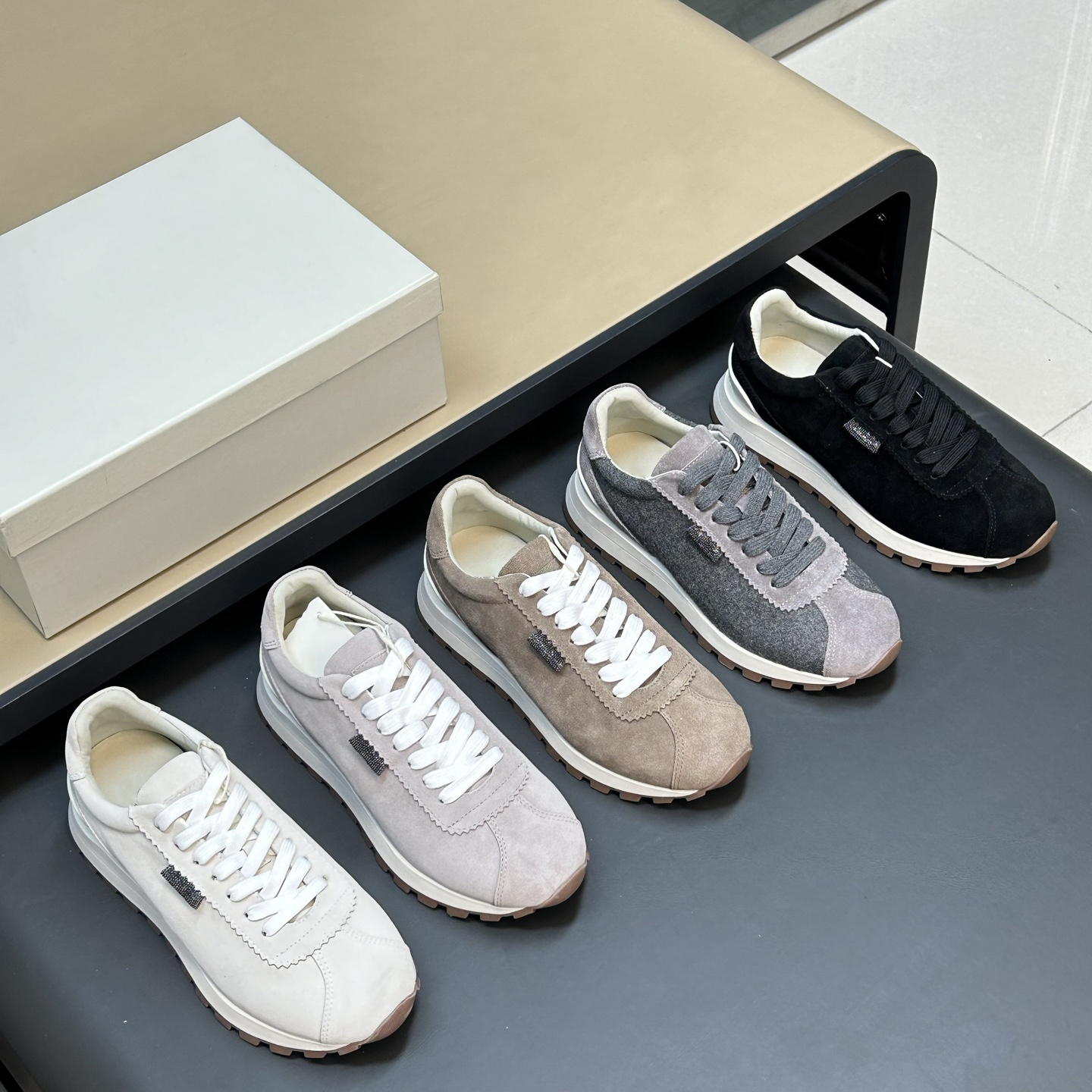 意大利BC新款女士厚底系带休闲潮流时尚百搭老爹鞋舒适轻便运动鞋 - 图2