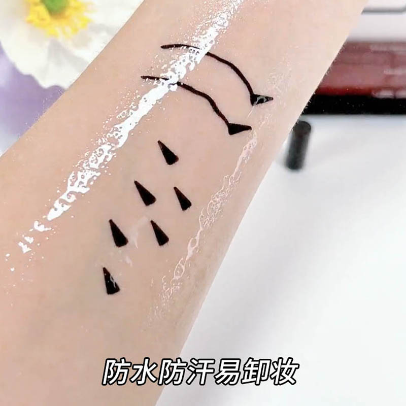 双头眼线笔不晕染防水黑色眼线液笔极细笔头新手初学自然眼妆 - 图2